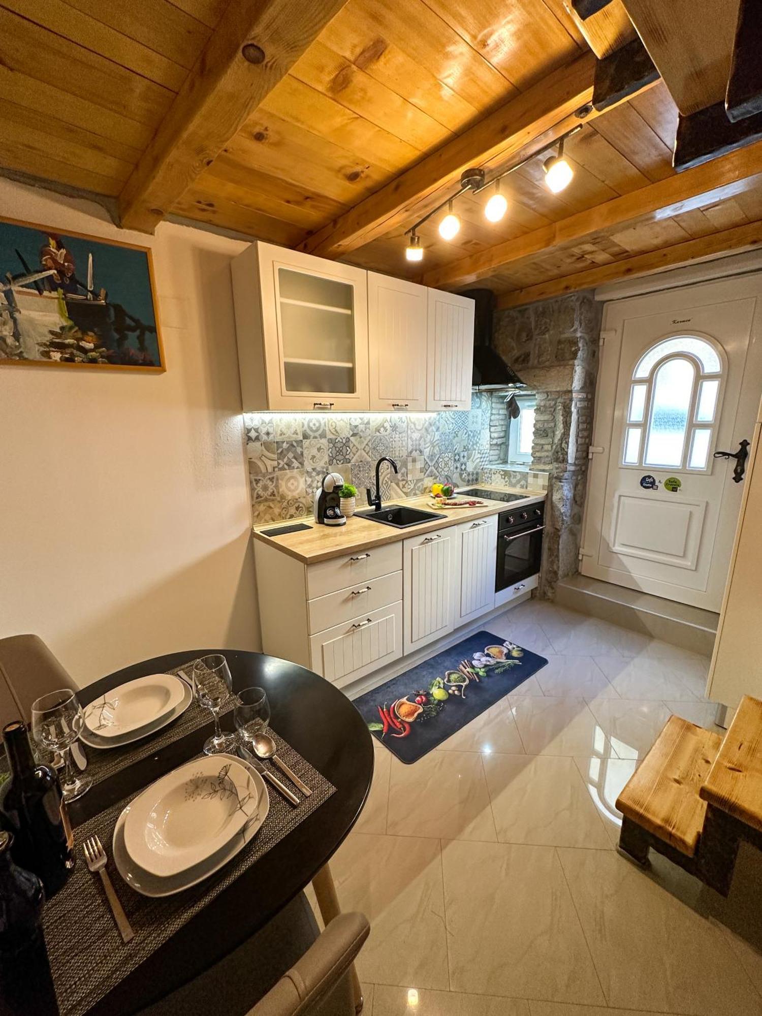 Villa Volos Apartment Karmen With Roof Terrace, Sea View, Free Private Parking Abbazia Esterno foto